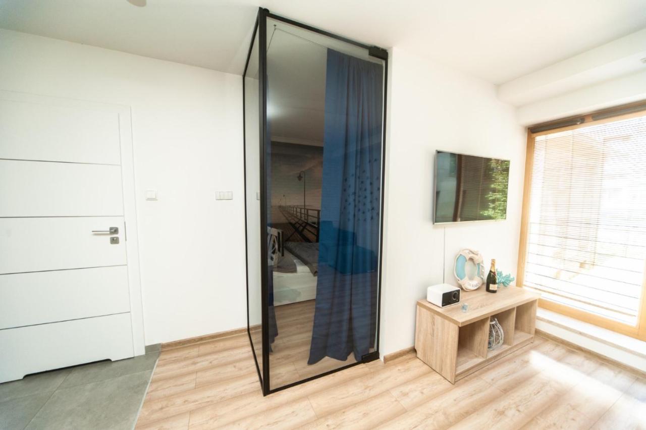 Blue Apartment In Vibrant Heart Of Gdynia Eksteriør bilde