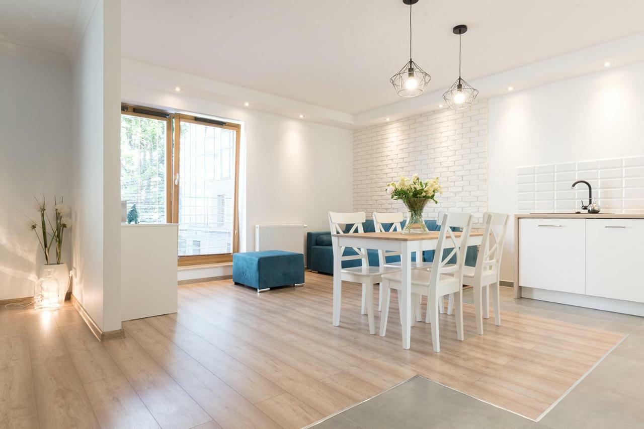 Blue Apartment In Vibrant Heart Of Gdynia Eksteriør bilde